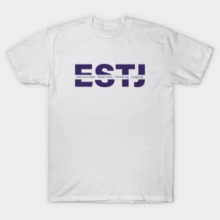 ESTJ Personality T-Shirt